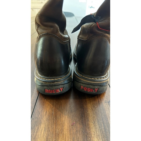 ROCKY‎ Original Ride Steel Toe Waterproof Western Boot Size 12(M) - NEW - Picture 11 of 11